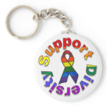 Support Diversity Key Chain