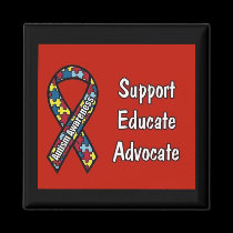 Support, Educate, Advocate magnets