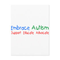 Support Educate Advocate Post Cards
