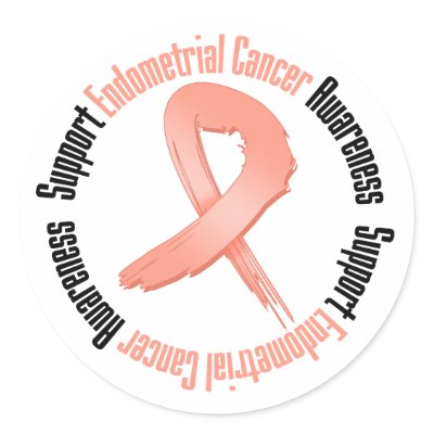 Support Endometrial Cancer Awareness sticker