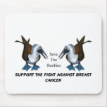 sUPPORT FIGHT AGAINST BREAT CANCER Mouse Pads
