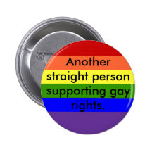 Support Gay Rights Buttons