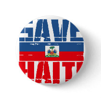 SUPPORT HAITI buttons by flagshirts SUPPORT HAITI buttons