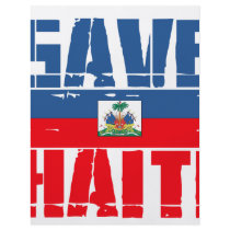 SUPPORT HAITI CUSTOM FLYER