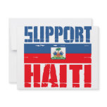 Support Haiti Personalized Announcements