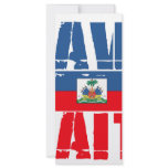 SUPPORT HAITI PERSONALIZED RACK CARD