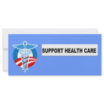 SUPPORT HEALTH CARE CUSTOMIZED RACK CARD