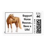 Support Horse Rescue Postage postage