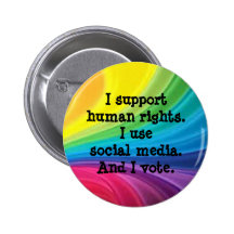 Support Human Rights Button