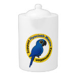 Support Hyacinth Macaw Conservation Tea Pot