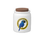 Support Hyacinth Macaw Conservation Candy Jar