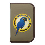 Support Hyacinth Macaw Conservation Folio Smartphone