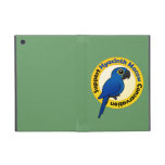 Support Hyacinth Macaw Conservation Powis iCase iPad Mini Case with Kickstand