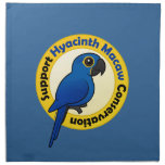Support Hyacinth Macaw Conservation Napkins