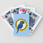 Support Hyacinth Macaw Conservation Playing Cards