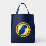 Support Hyacinth Macaw Conservation Grocery Tote