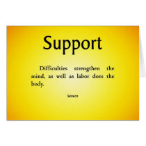 Support in Difficult Times cards