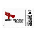 Support Independent Film stamp