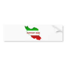 Support Iran bumper stickers