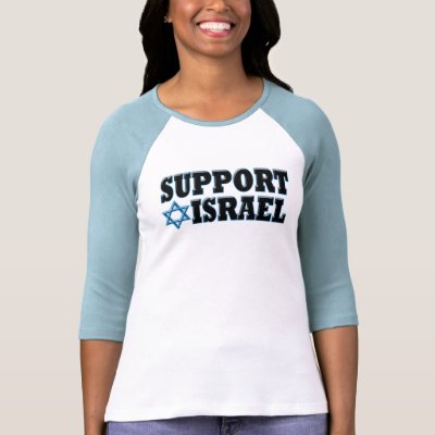 Support Israel T-shirts by BrattiGrl