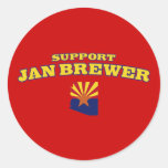 Support Jan Brewer Sticker