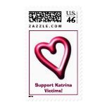 Support Katrina Victims! postage