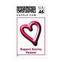 Support Katrina Victims! postage