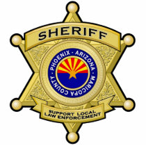 Support Law Enforcement - Sheriff photo sculptures