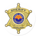 Support Law Enforcement sticker (wht-large)
