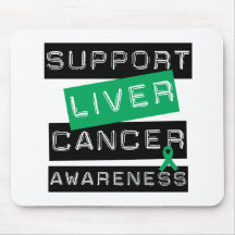Support Liver Cancer Awareness Mouse Pad
