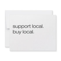 Support Local Buy Local Invites