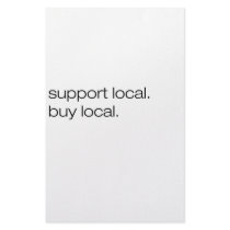 Support Local Buy Local stationery