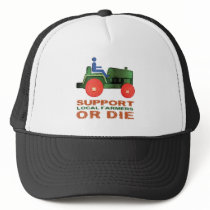 Support Local Farmers or Die Mesh Hat