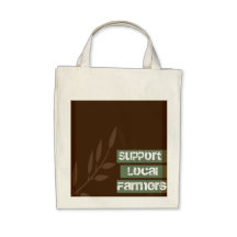 Support Local Farmers_Organic Tote Bag