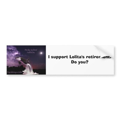 Support Lolita's Retirement Bumper Sticker by darkrediris