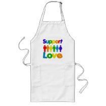 Support Love aprons by BoogieMonst Support Love aprons