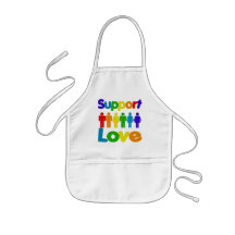 Support Love Apron