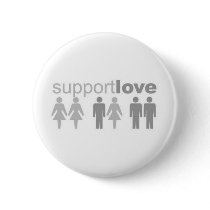 support-love pinback button