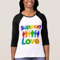 Support Love - Gay Marriage t-shirts