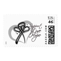 Support Love Hope - Skin Cancer Postage Stamps