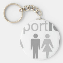 support-love keychains