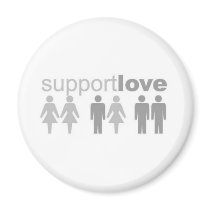 support-love refrigerator magnets