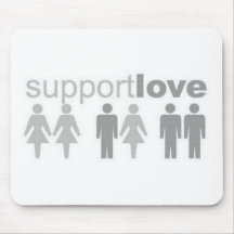 support-love mouse mat