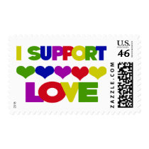Support Love postage by EllesPlanet Support Love postage