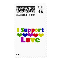 Support Love postage by EllesPlanet Support Love postage