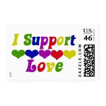 Support Love postage by EllesPlanet Support Love postage