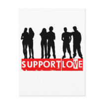 Support Love postcards by gay_pride Support Love postcards