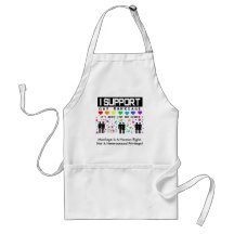 Support Marriage Aprons