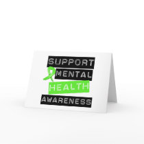 Support Mental Health Awareness Greeting Card