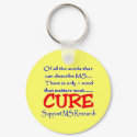 Support MS Research keychains by ohgreeting Support MS Research keychains